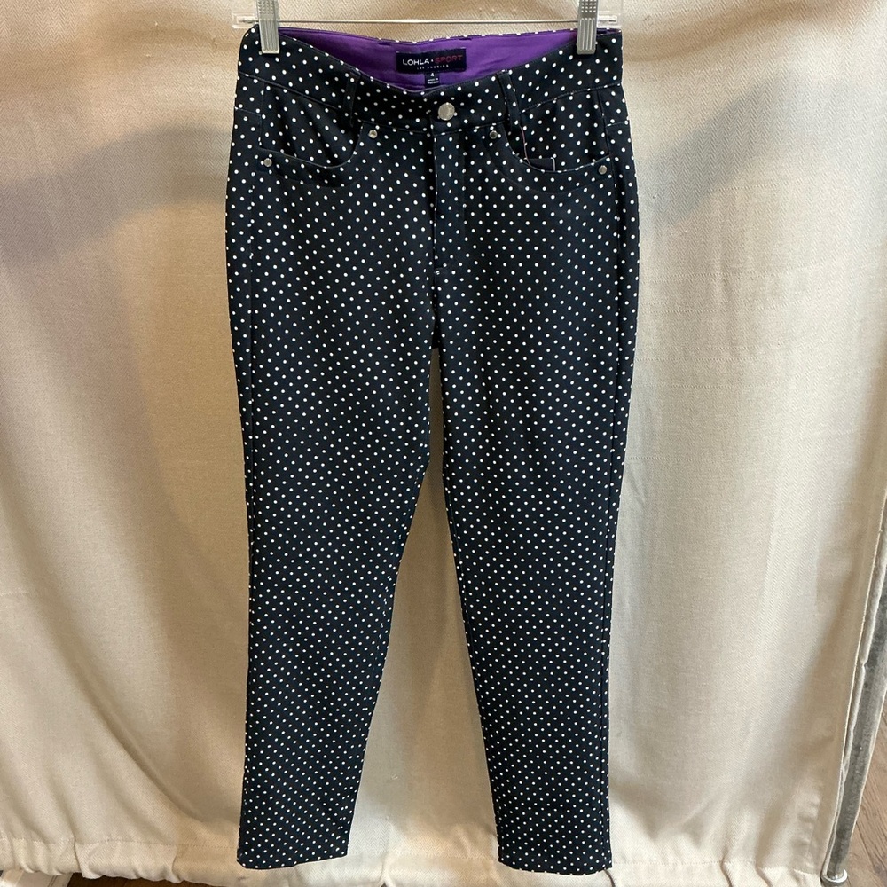Lohla Sport Polka Dot Pants Navy